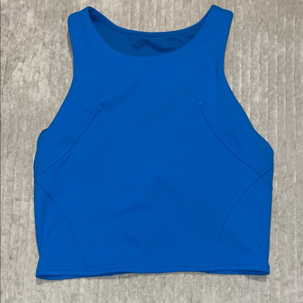 Lululemon Athletica High Neck Tank Crop Top